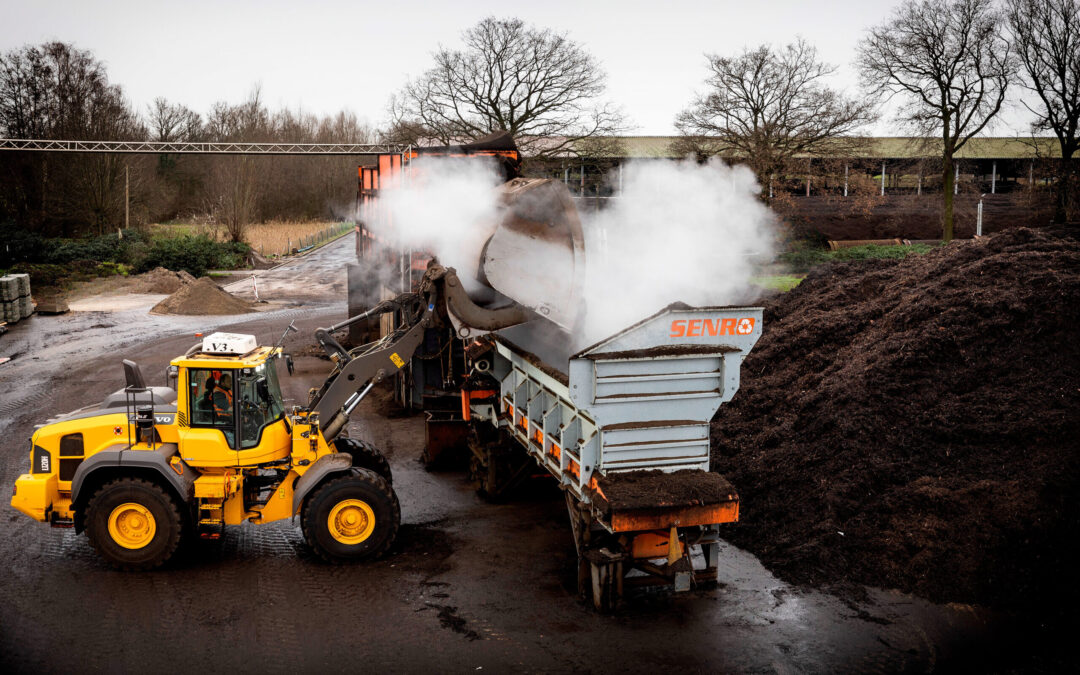 Nieuwe opslag en asfalt bei Bentheimer-Holz