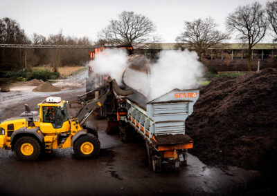 Nieuwe opslag en asfalt bei Bentheimer-Holz