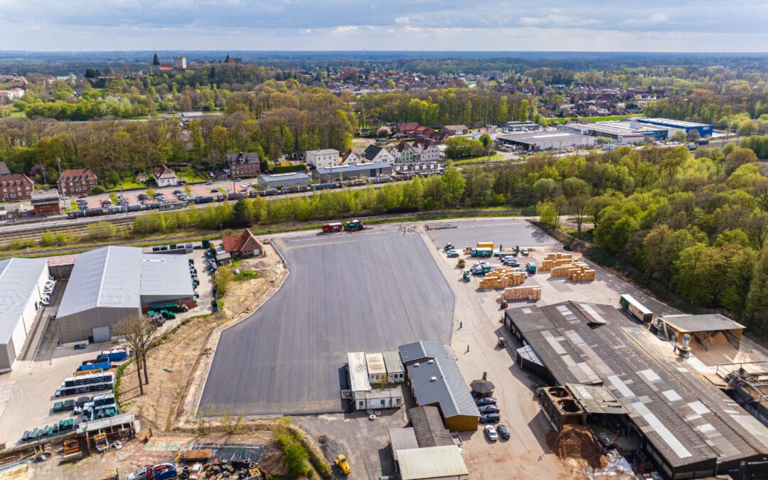 Neuer Platz bei Bentheimer-Holz